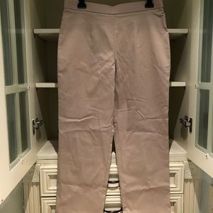 Dana Buchman slimming mid-rise pull-on pants